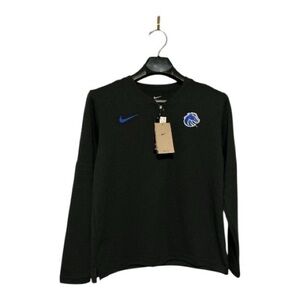 Boise State University Bronco Nike Black Sweater NWT